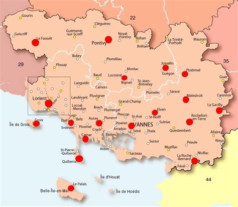 Rencontres dans le département MORBIHAN